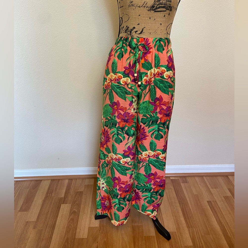 Panama Jack Floral Beach Pants